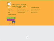 Tablet Screenshot of highlandvalley.org
